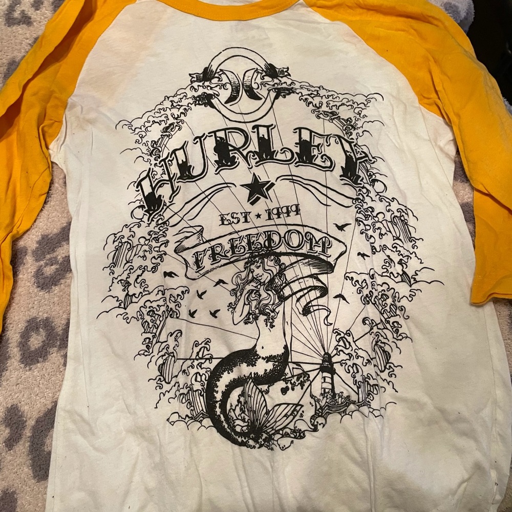 Hurley 3/4 raglan